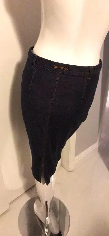 Gucci Denim Pencil Skirt - Image 3