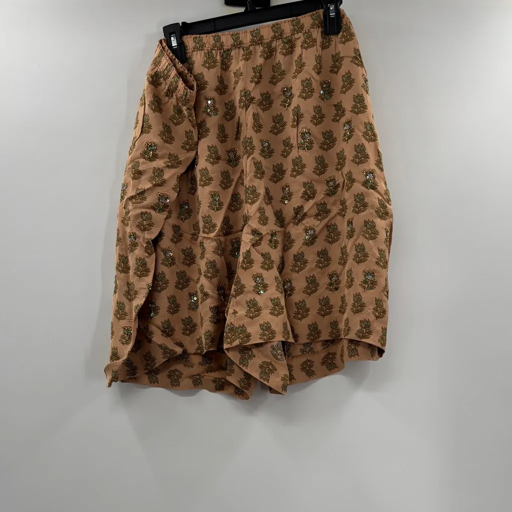 J Crew Stratus Embellished Short in Tonal Tulip Block Print - Image 5