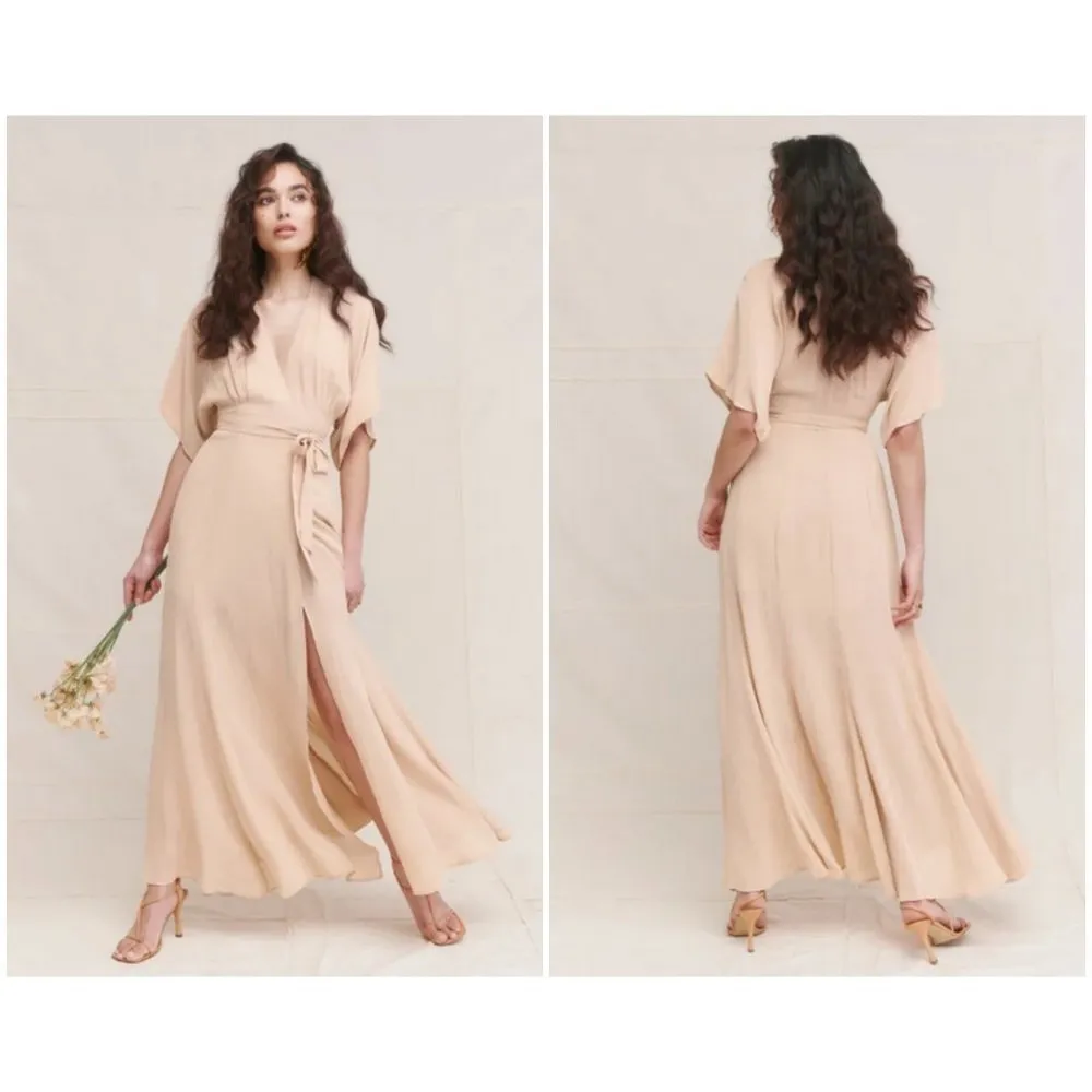 💕REFORMATION💕 Winslow Dress ~ Champagne XS NWOT - Image 13