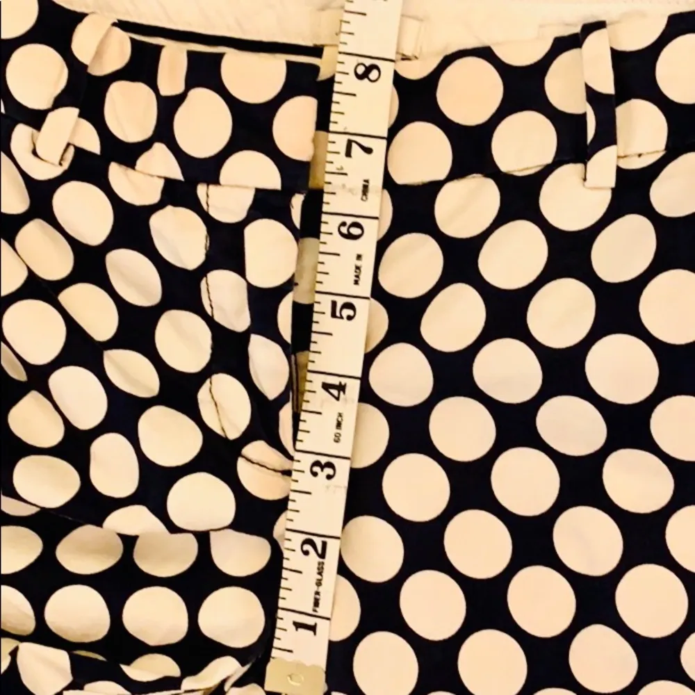 J. Crew Pop Art Polka Dot Cafe Capris. EUC. - Image 12