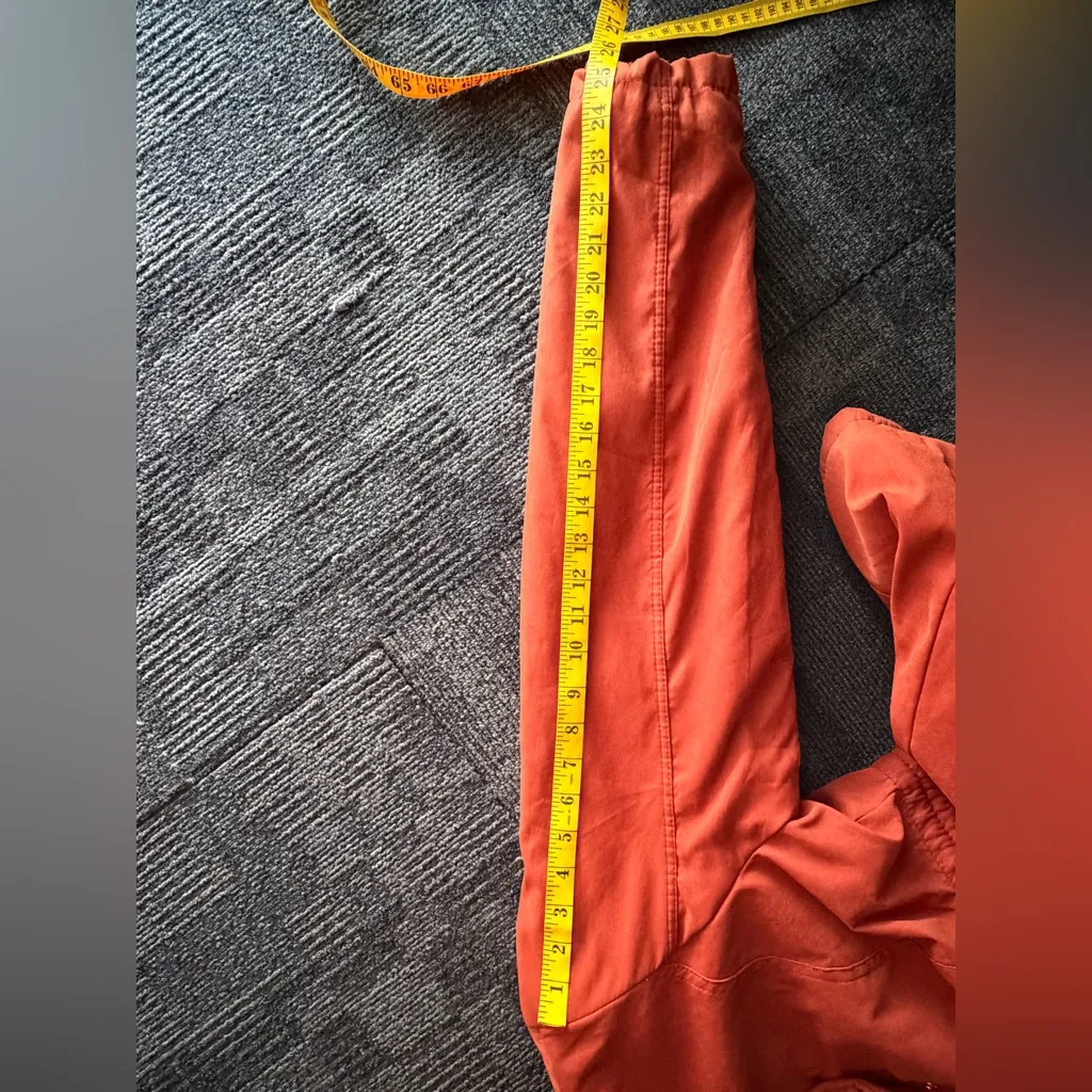 ROOSEVELT BLACK Women’s jacket Teddy Lined Parka Faux Fur Hood Terracotta Size L Size L - Image 15