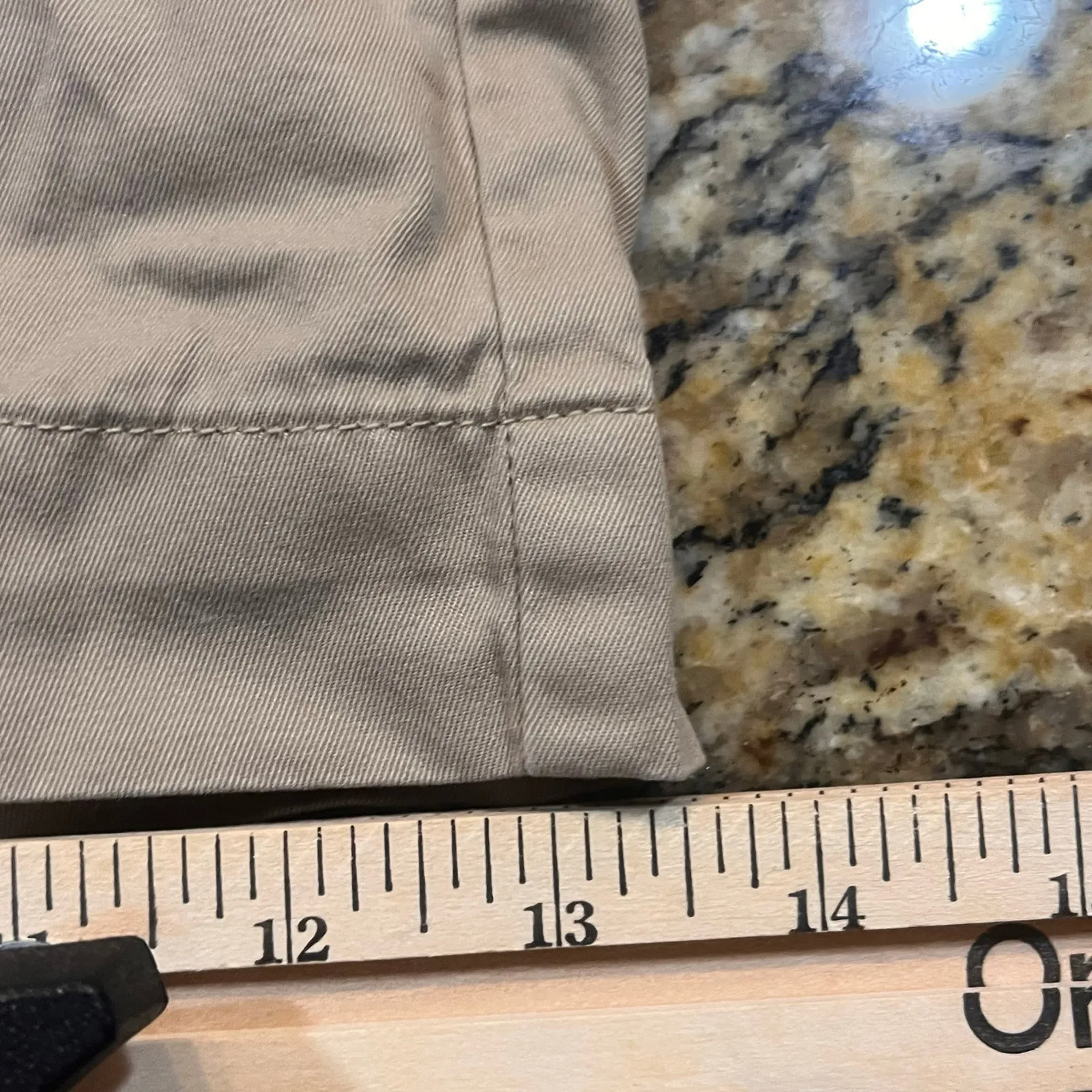 Polo Ralph Lauren Shorts Women’s‎ 12 Beige Chino Khaki Pony Classic Casual - Image 5