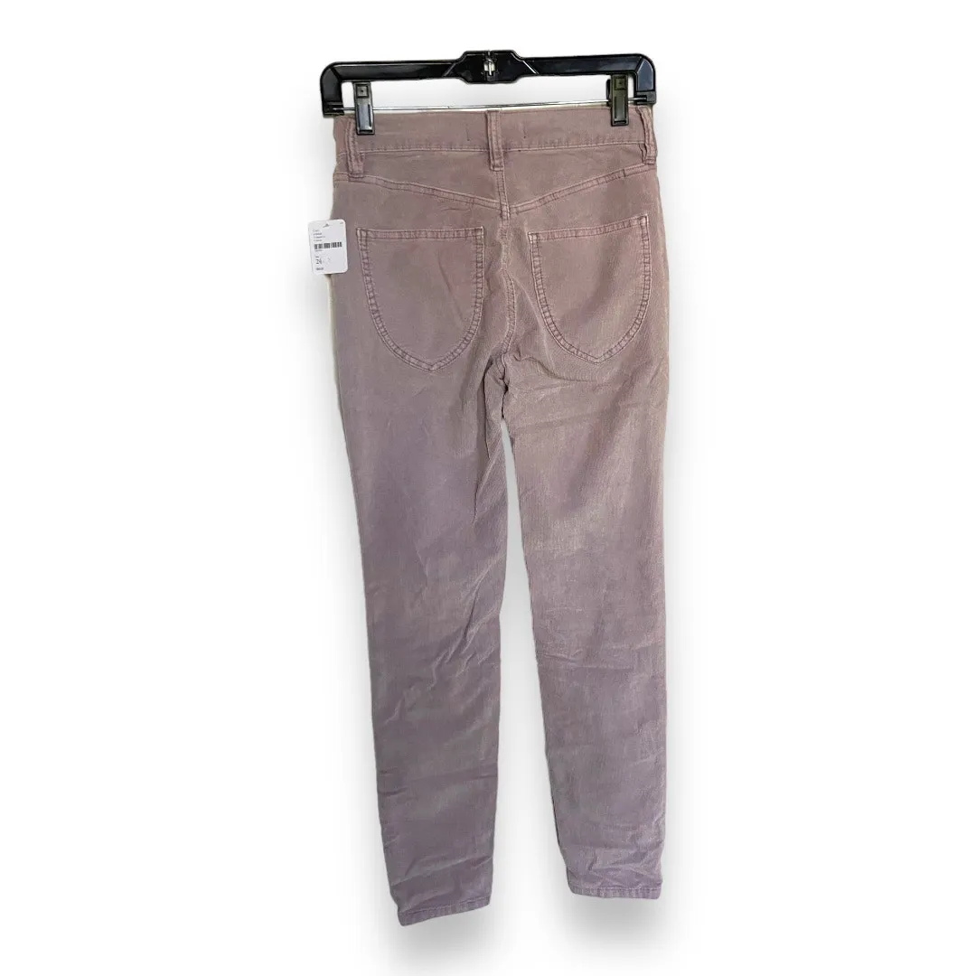 Free People Womens Jeans Size 24 Sun Chaser Corduroy Skinny‎ Periwinkle Lavender - Image 6