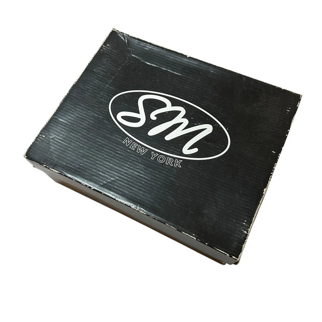 NIB/NWT SM New York Women's Sequin Black and Silver Stiletto Heels Size 7 - Image 8