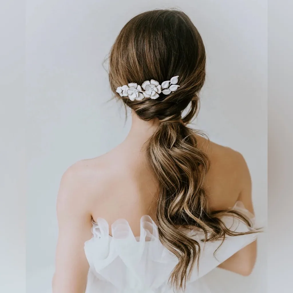 Untamed Petal PRISCILLA COMB White - Image 2