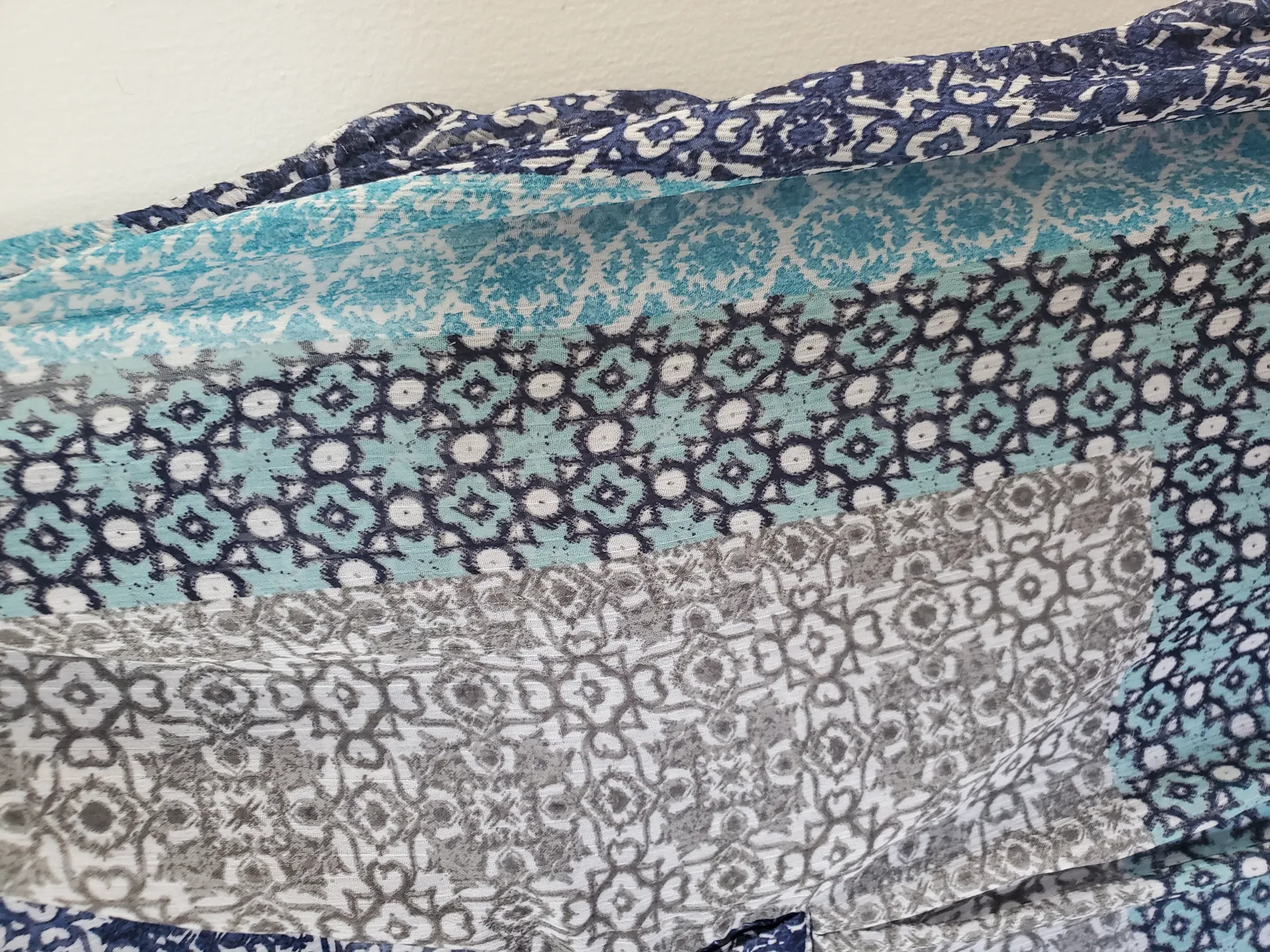 Knox Rose  Women's Size Small Blue Sleeveless Sheer High Low Dress - Image 5