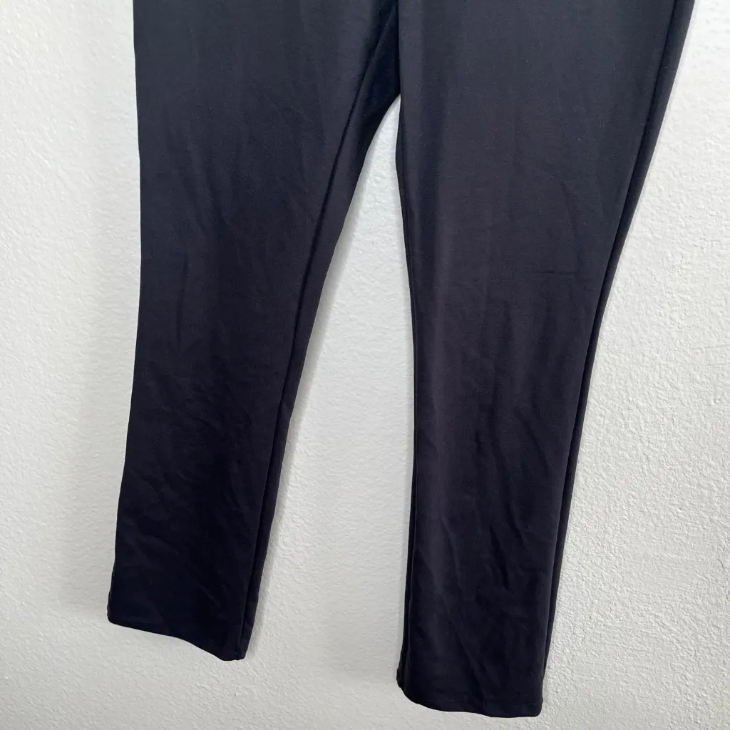 Halara Womens Flex High Waisted Pocket Tapered Work Pants Black Medium - Image 6