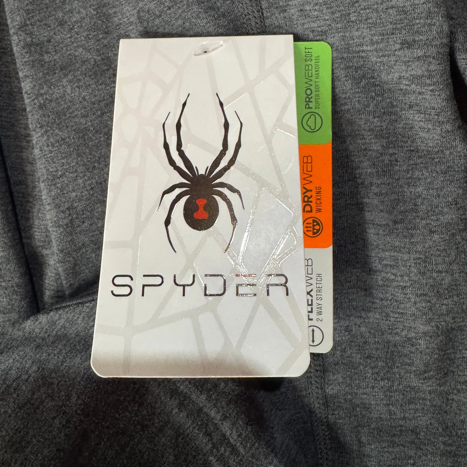 Spyder Medium A-Line Dress Sleeveless Racerback Stretch Wicking Padded Shelf Bra - Image 9