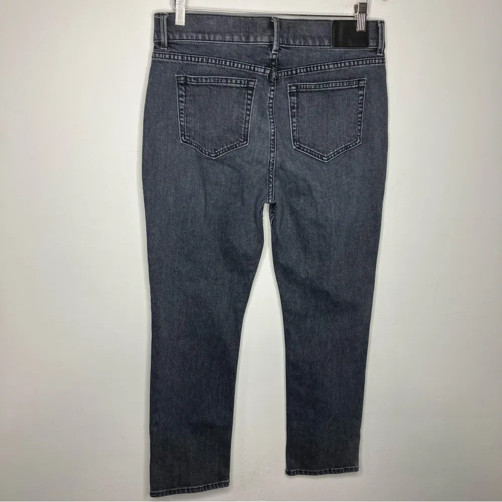 Lafayette 148 Reeve‎ straight jeans size 30 Gray - Image 10