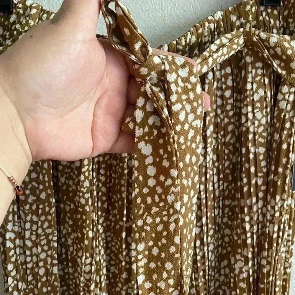 Alice Blue 🆕 Boho Mid High Waist Pleated Skirt XL🆕 - Image 4