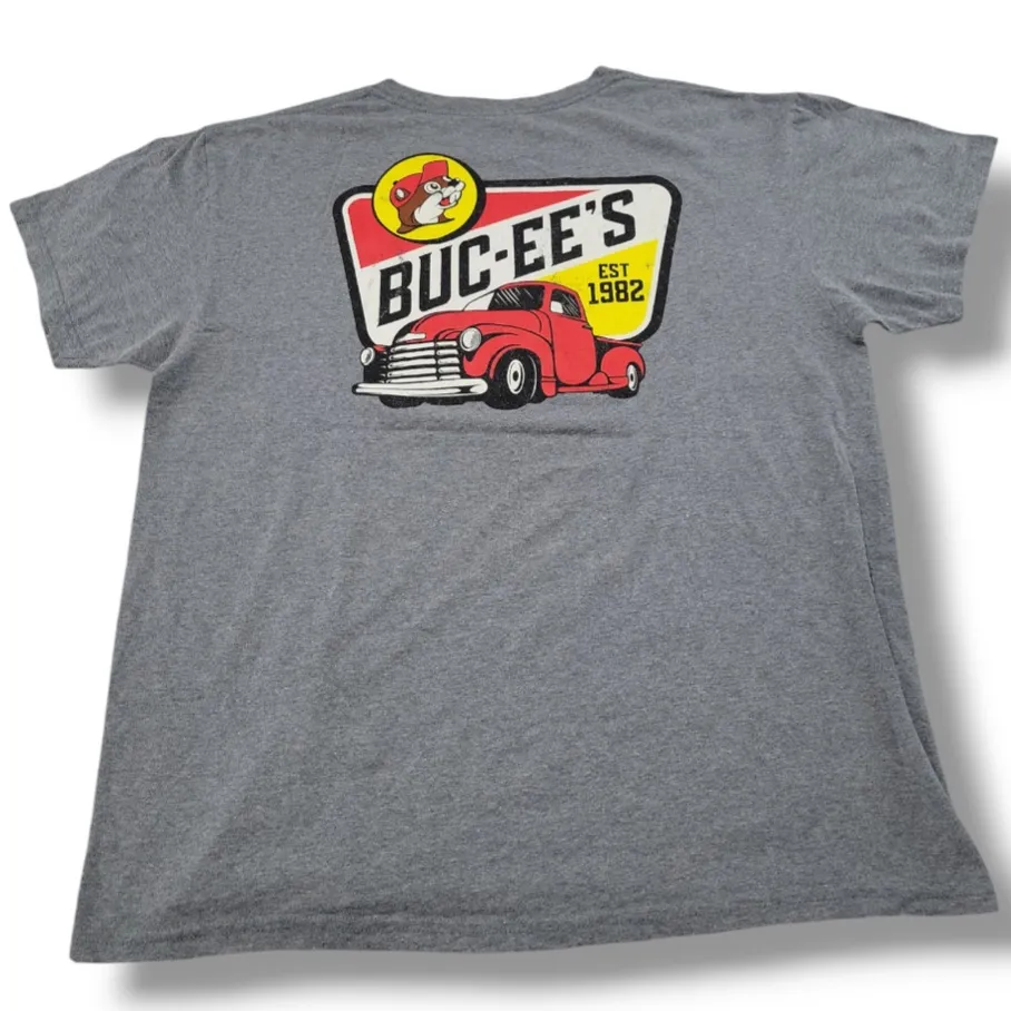 Shirt Size Large L Classic Truck Graphic Print T-Shirt Bucee's Graphic Tee Unisex - Image 4