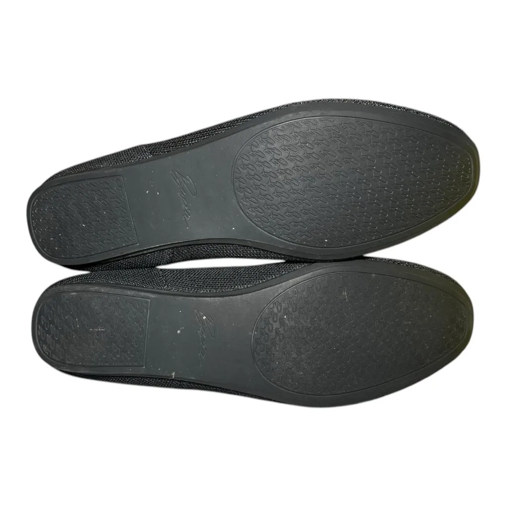 Bacia Black Knit Slip On Flats Foam Insole Women's Size 10 - Image 5