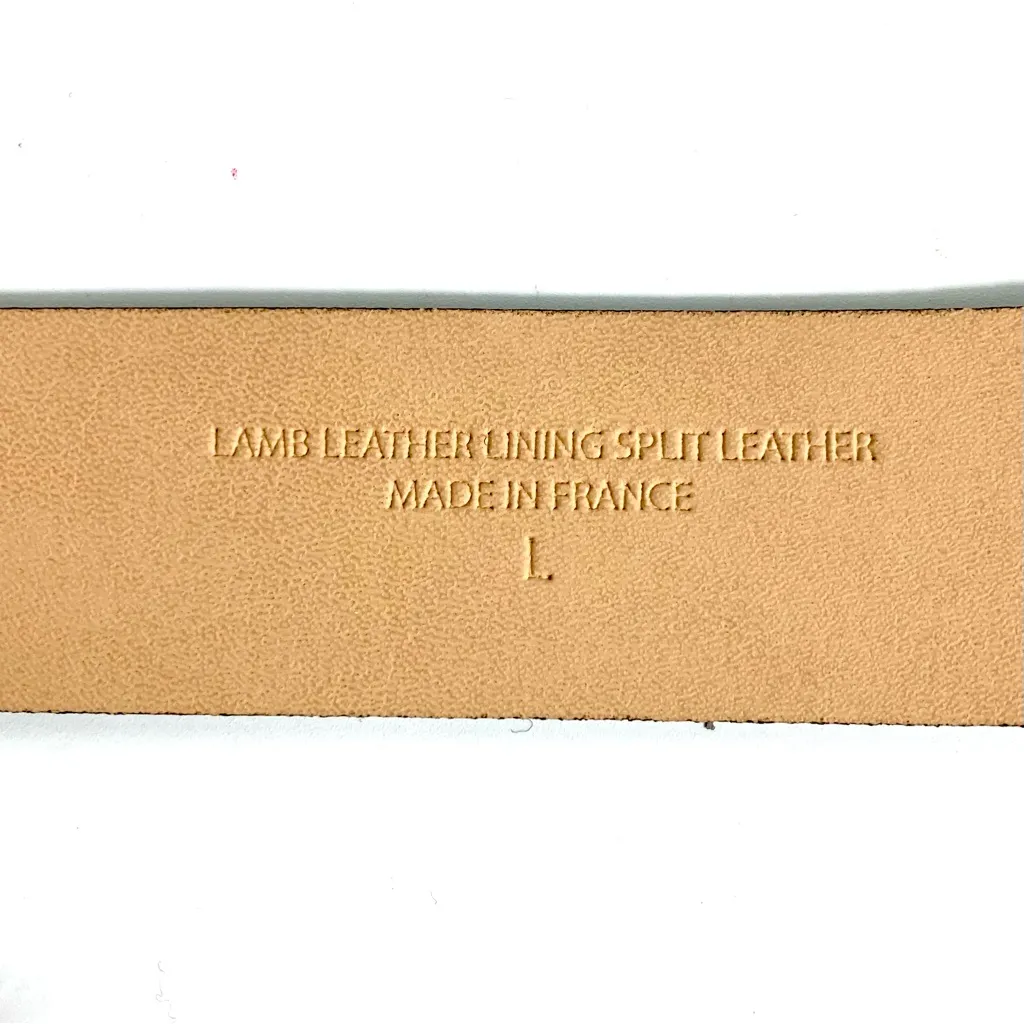 Isabel Marant Lecce Knotted Metallic Leather Belt Large NWT - Image 9