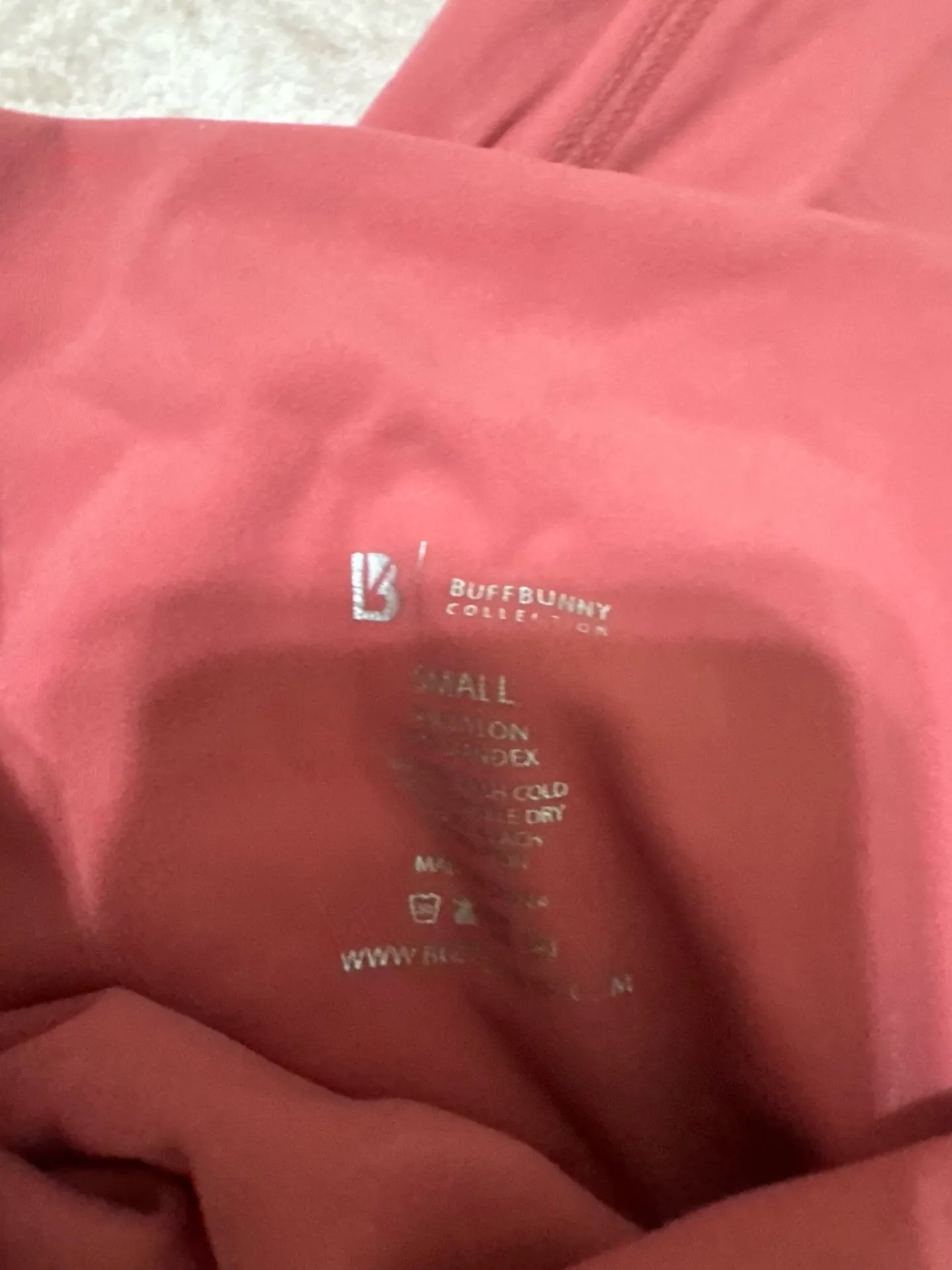 buff bunny legacy leggings pink size small - Image 3