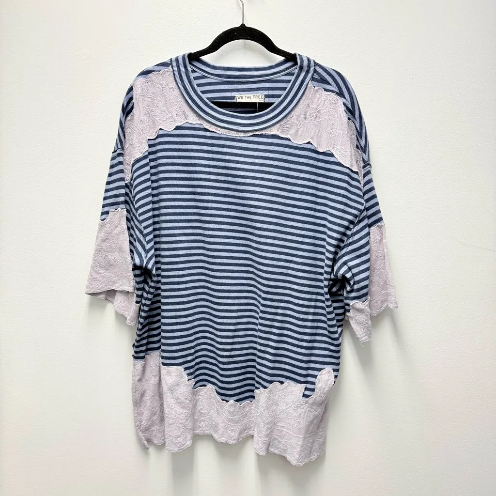 NWT Free People We the Free We The Free Sherbert Tunic, Blue / Purple | Size M - Image 3