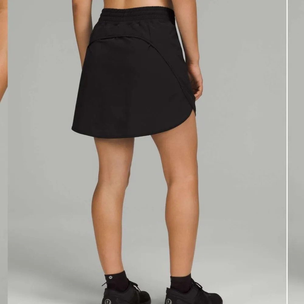 Lululemon‎ Womens Size 2 Hotty Hot High Rise Skirt Skort Long Black Athletic New - Image 10