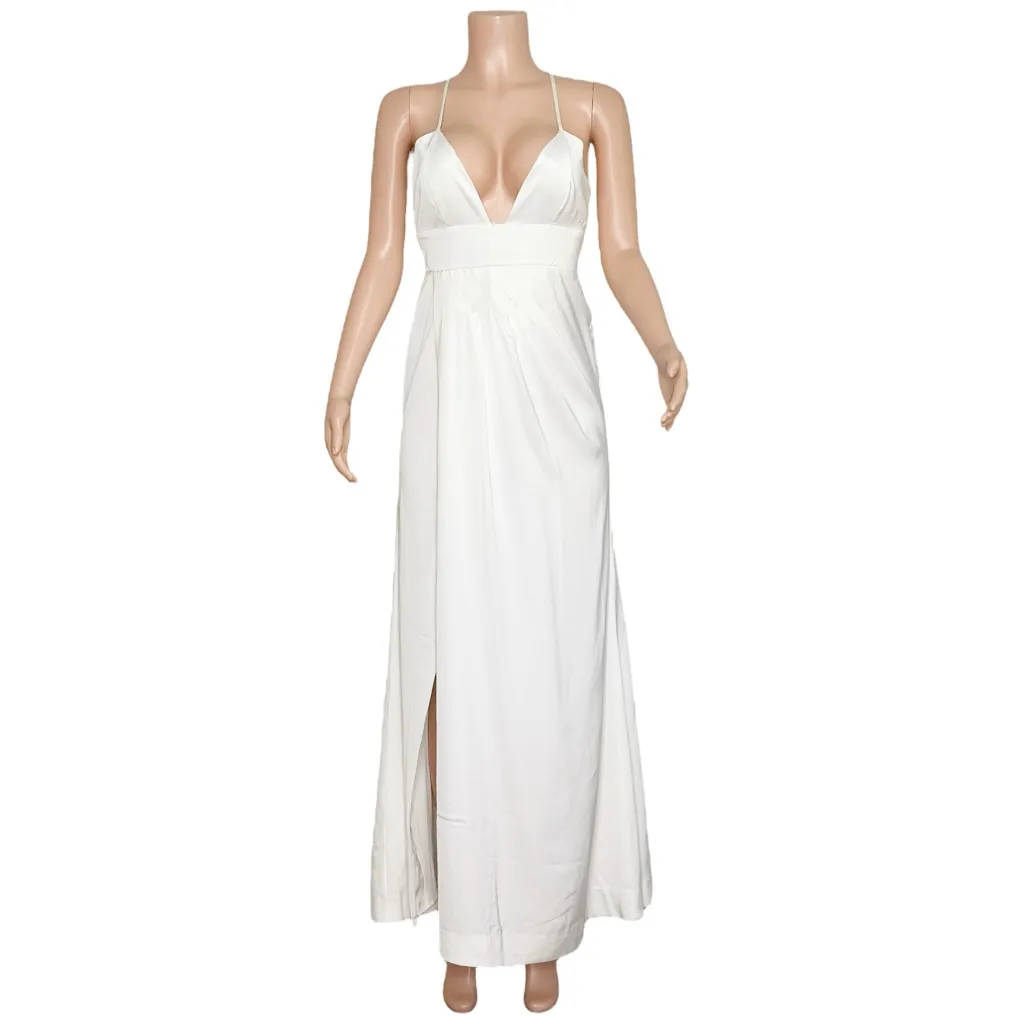 Lovers + Friends  Anyssa Gown, White, Small - Image 7
