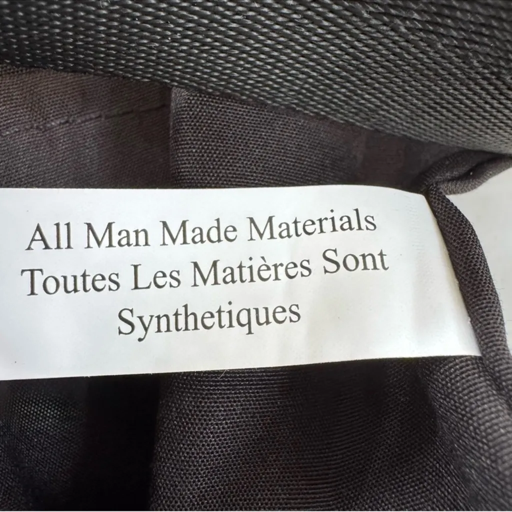 NEW Sondra Roberts Squared Convertible Quilted Nylon Tote Backpack in Black - Image 14