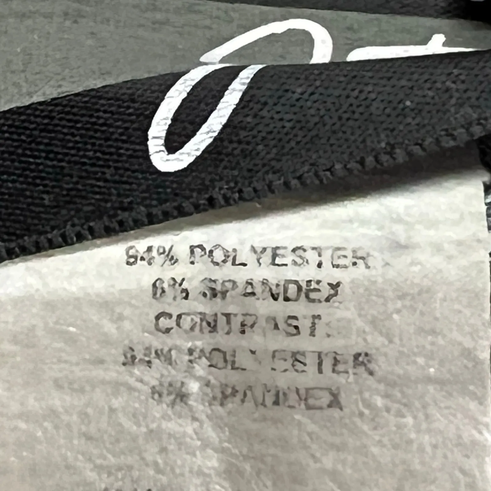 JTB Y2K Top Womens L Black Tan Geometric Shimmer Stretch Blouse Boho Chic Retro Size L - Image 14