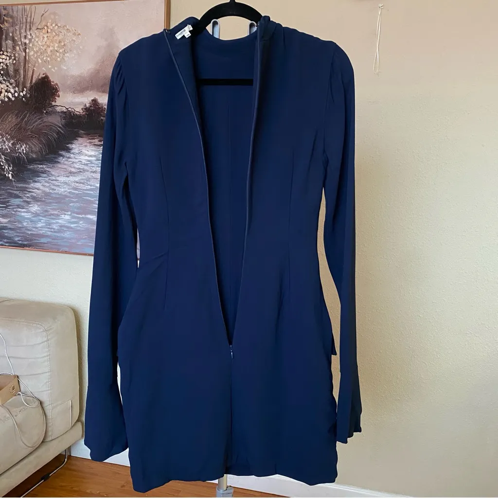 House of CB 'Mahalia' Navy Long Sleeve‎ Mini Dress NWOT Size XL - Image 8