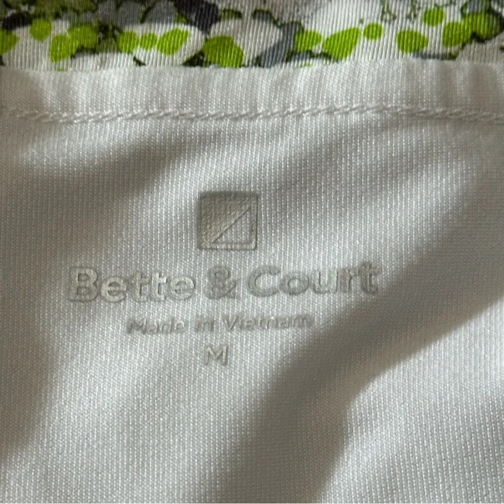 Bette & Court Women’s Size M Green Print Cool Elements Activewear Skirt Skort Size M - Image 4