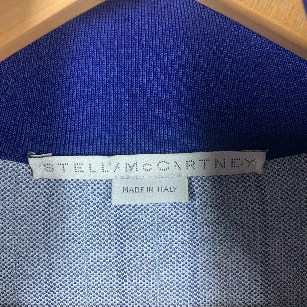 Stella Mc Cartney Pinstriped Stretch knit track jacket - Image 8