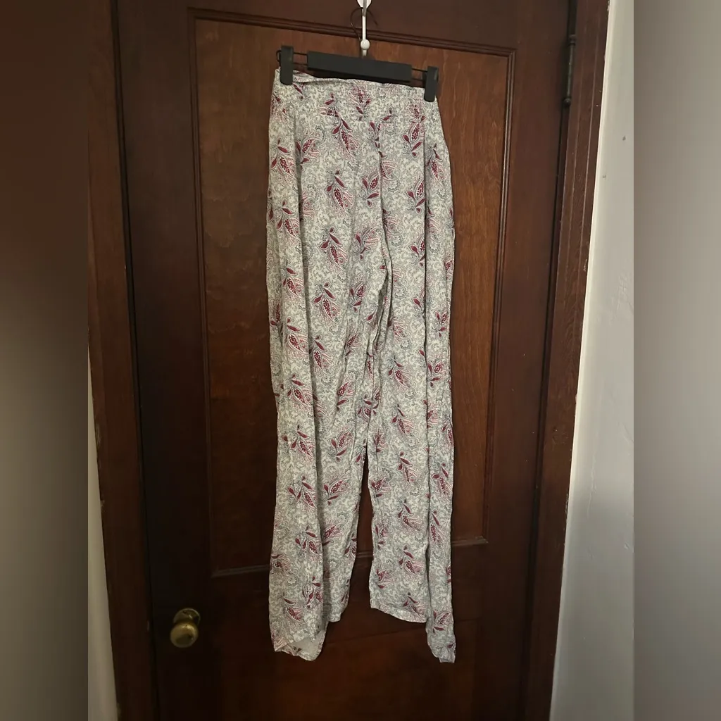 Ralph Lauren Denim & Supply floral print high-rise palazzo wrap pants Size S - Image 4