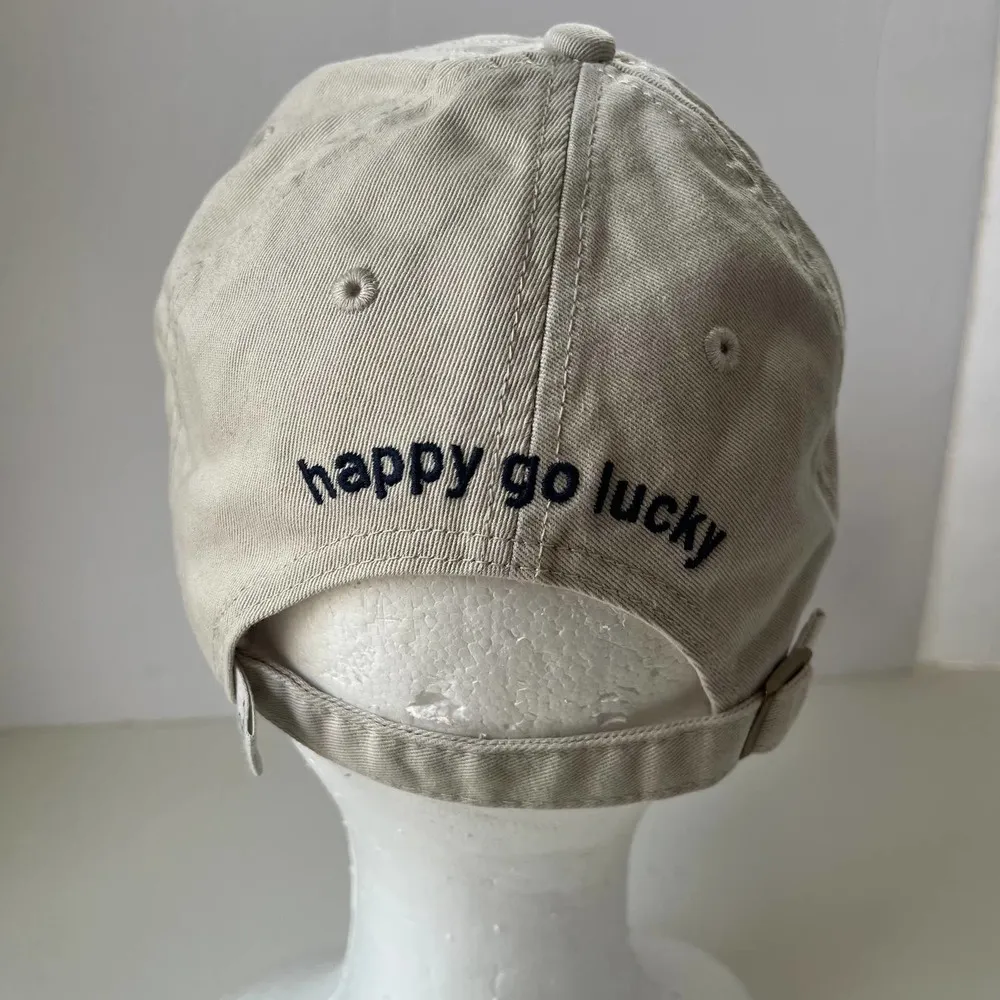 LIFE IS GOOD Happy Go Life Unisex Cap Hat Size Tan"Art of Optimism" Shamrock - Image 82