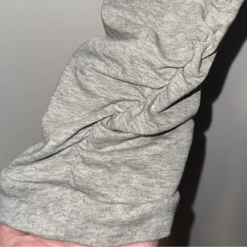 Crown & Ivy Gateway To Bali Long Sleeve Top Shirt Gray Women’s XL Embroidered - Image 3