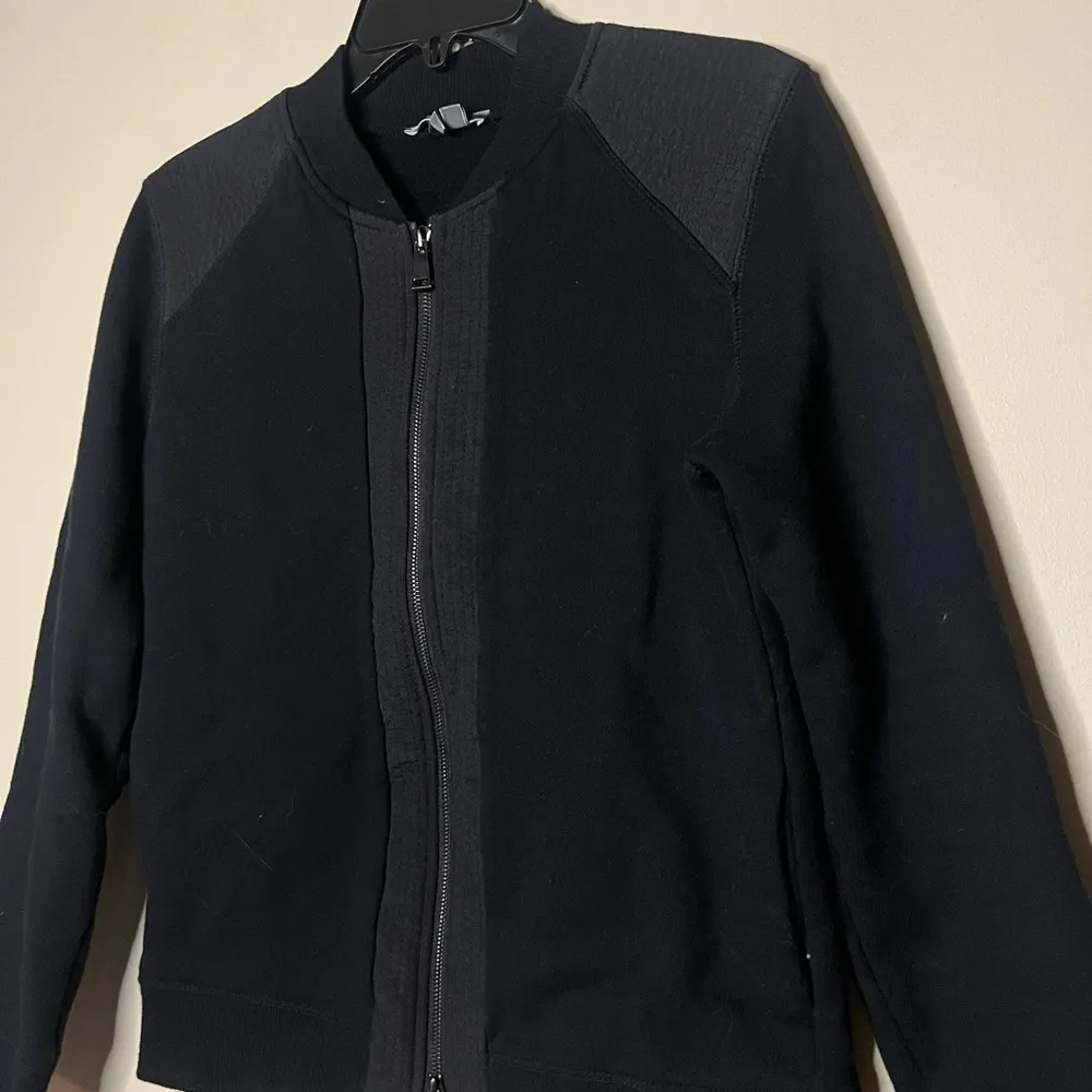 Vince black bomber jacket - Image 3