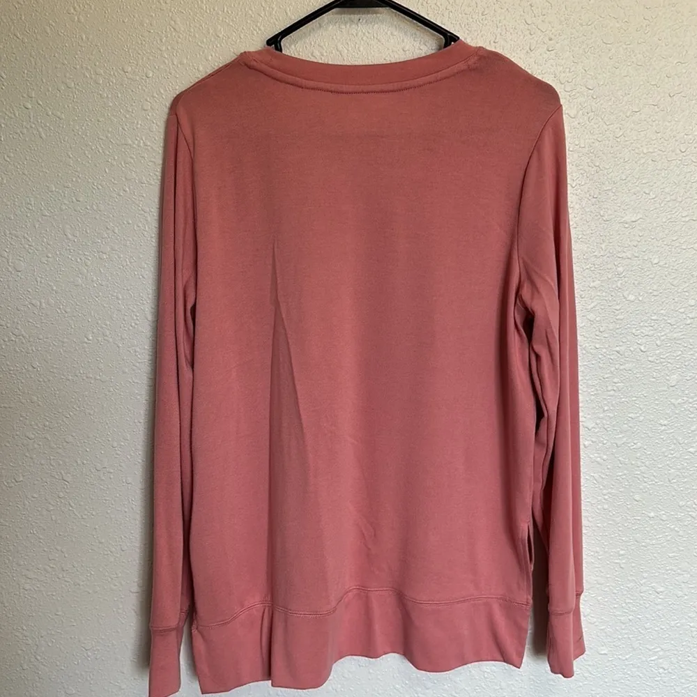 Positive Tees Graphic Sweatshirt Pink Size Small - Image 4