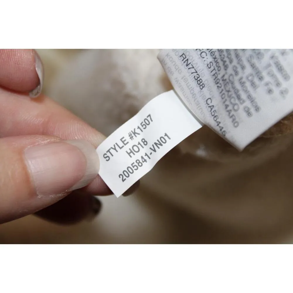 Womens Madewell Polartec Fleece Popover Jacket Antique Cream Sherpa K1507 Sz XS - Image 7