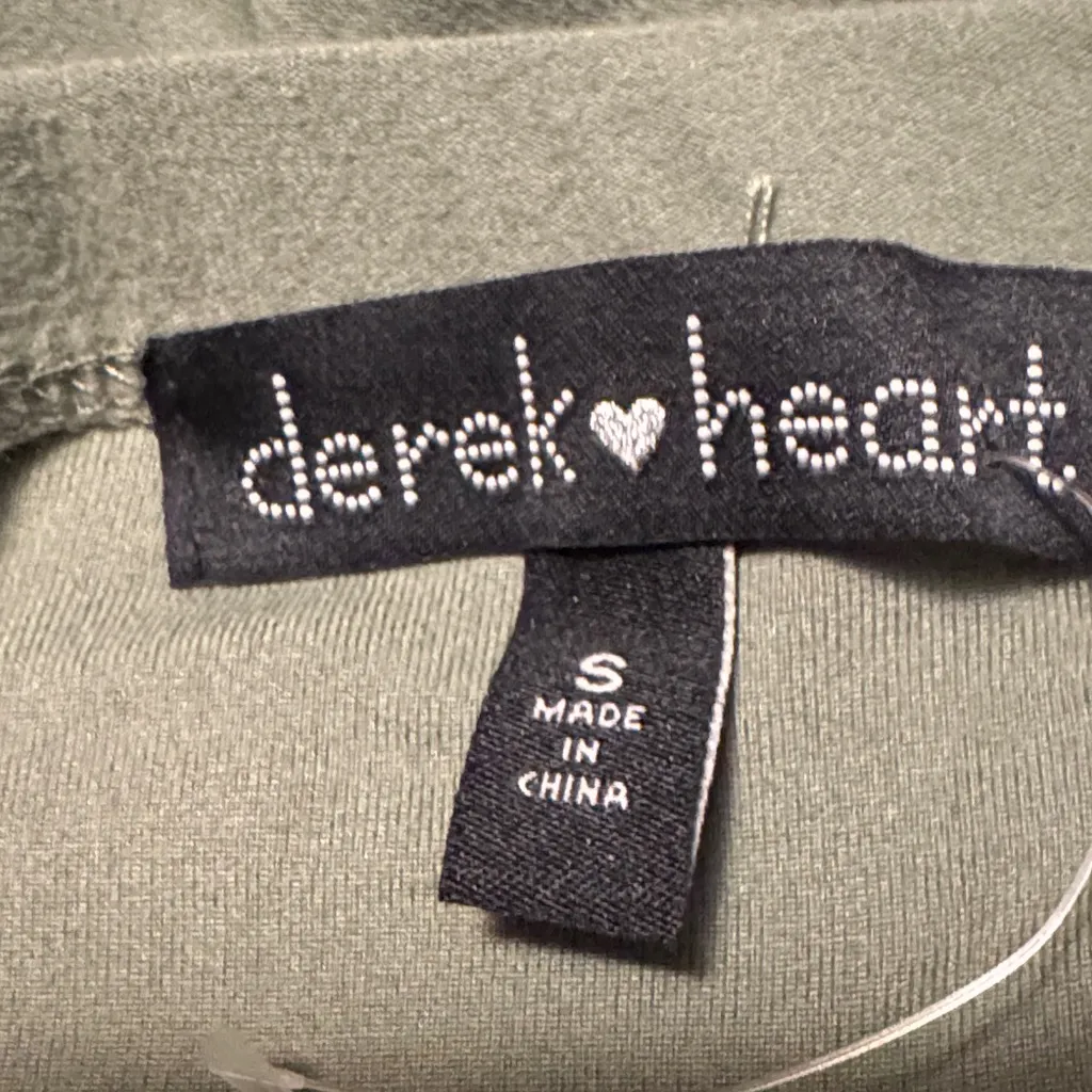 Derek Heart Green Off-Shoulder Top Sz S - Image 6