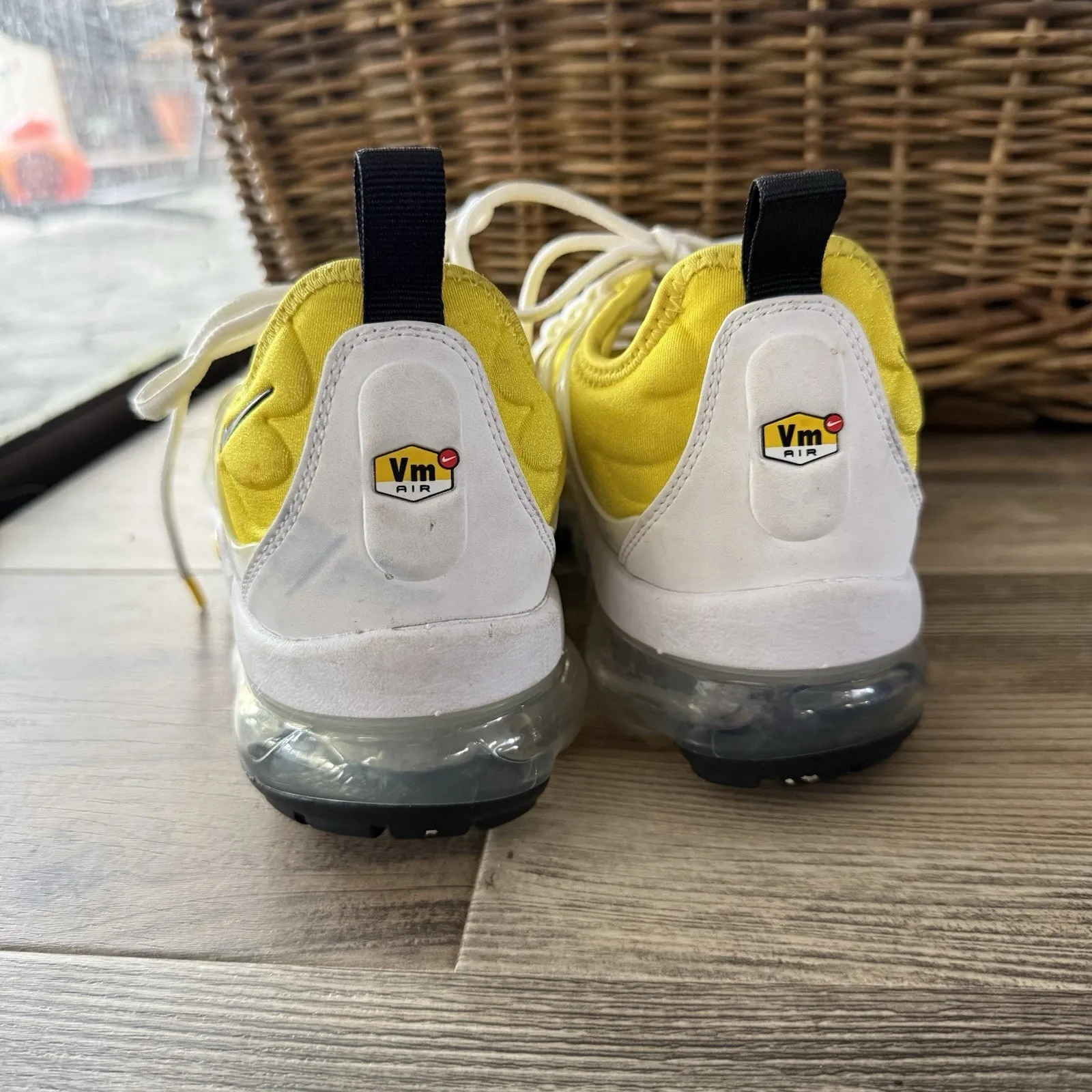 Nike Air VaporMax Plus Sunshine Yellow Women’s 9.5 White CU4907-700 - Image 5