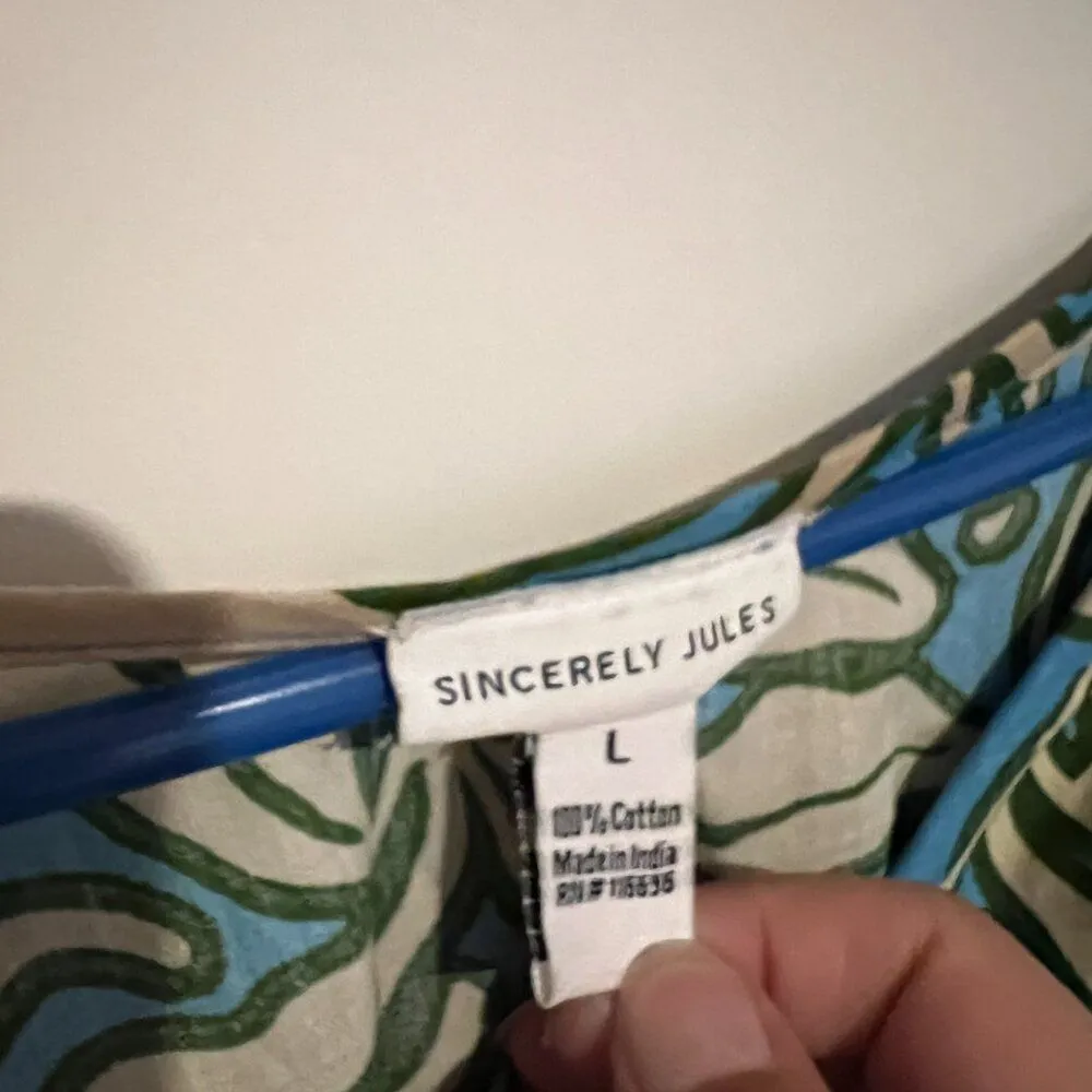 Sincerely Jules Large dress Blue - Image 9