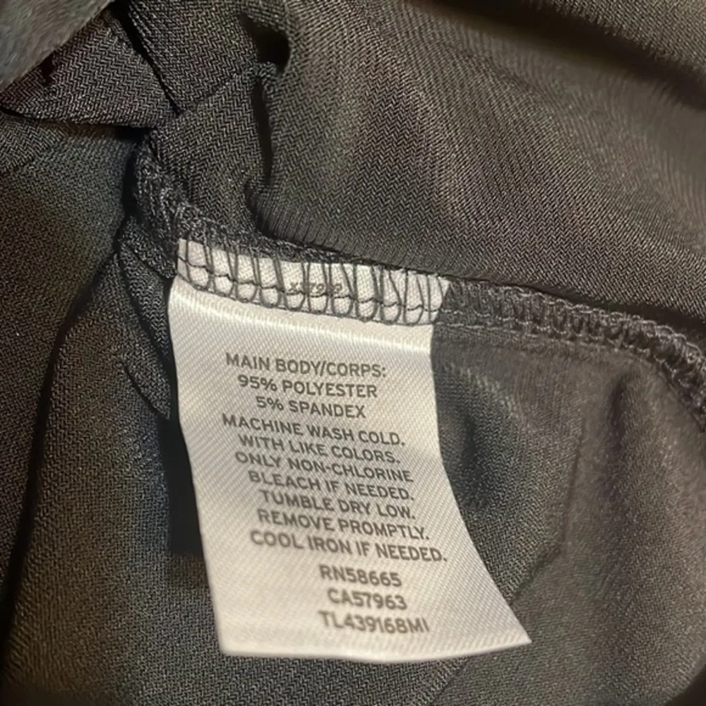 Leith double scoop neck black bodysuit long sleeve Sz S NWT - Image 4