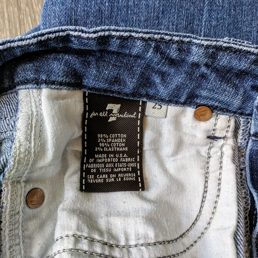 A pocket boot cut jeans size 25 - Image 4