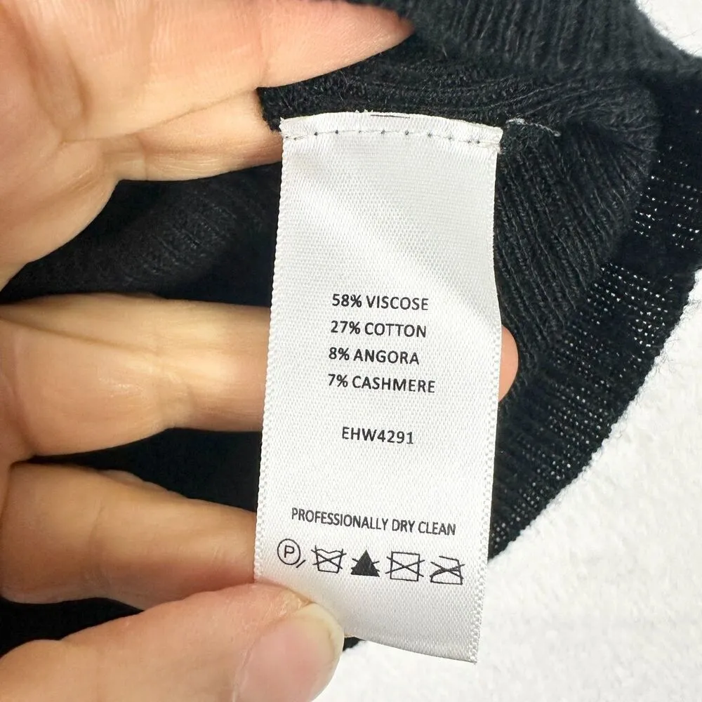 Vintage Ed Hardy Y2K Bling Rhinestone Hooded Shirt Size Small Angora Cashmere - Image 6