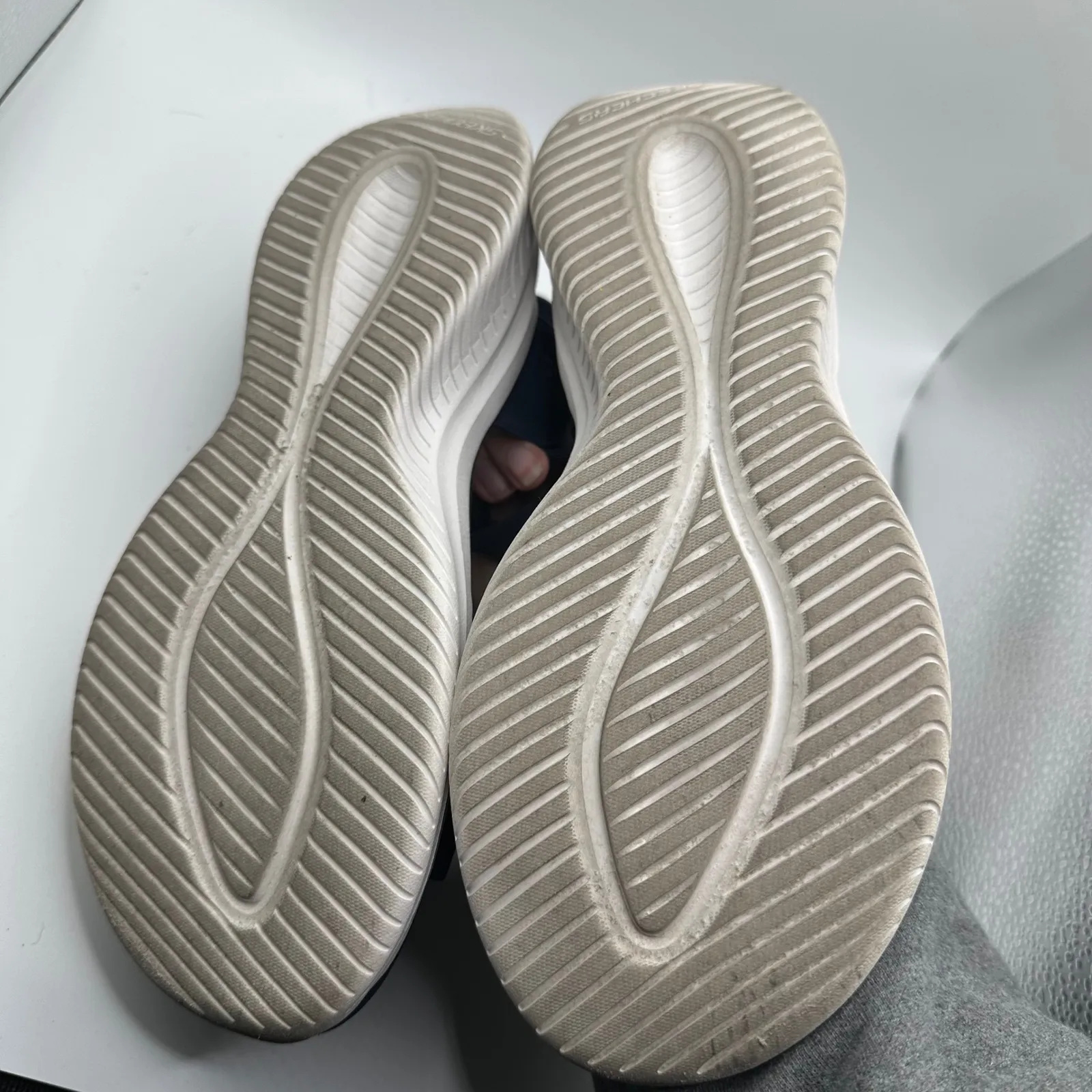 Skechers Slip Ins Women's Navy Blue Comfort Strappy Sandals Size 8 - Image 4