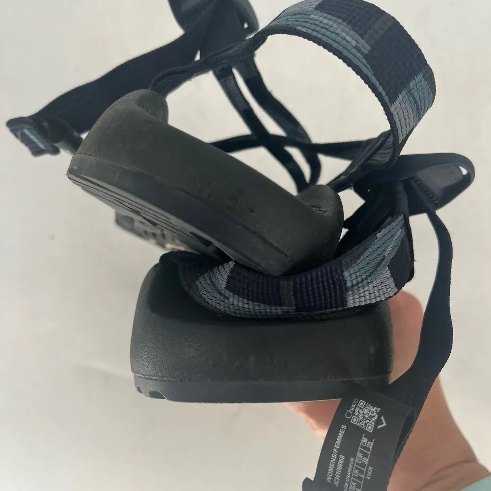 Chacos ZX/2 Sandals Strappy Waterproof Hiking Outdoor Shoes Blue Black Size 8 - Image 9