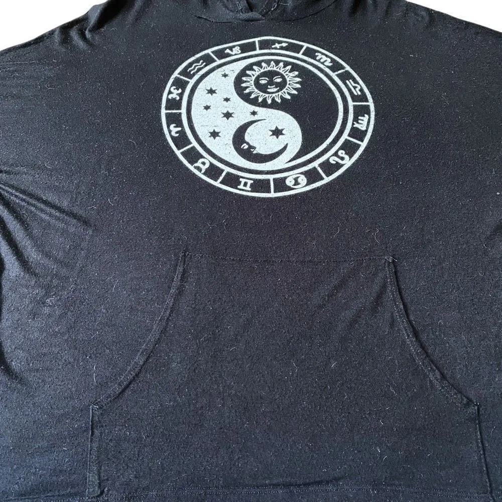 Zodiac Fashion Hoodie Black Size L - Image 5
