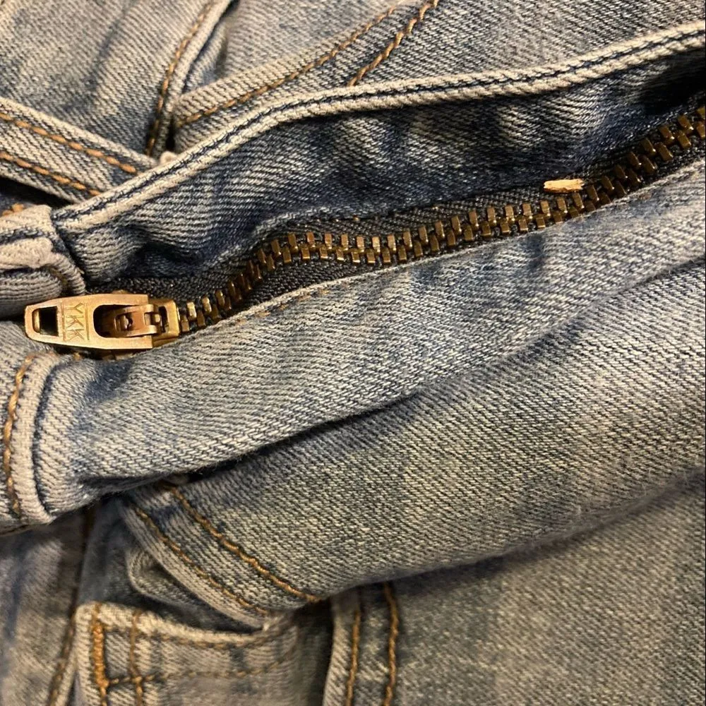 SNEAK PEEK Women’s (Juniors) High Rise Distressed Jeans Size 5 Blue Blue - Image 8