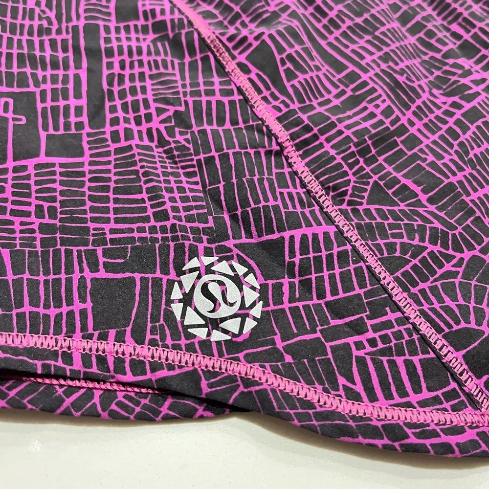 Lululemon Seawheeze Run With The Sun Tank Gmrb/Blk - Image 3