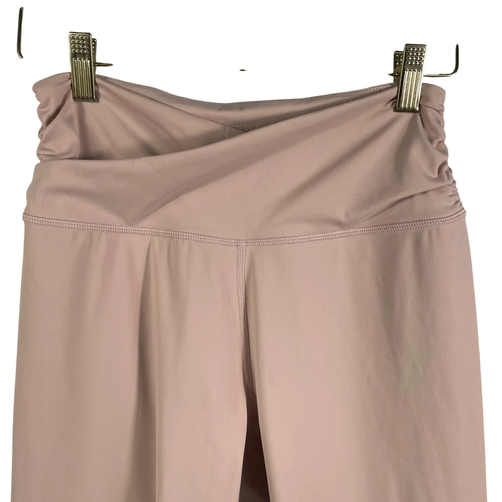 Ododos Crossover Waist Leggings –‎ Size M – Pink Nude – High Rise Yoga Pants Size M - Image 2