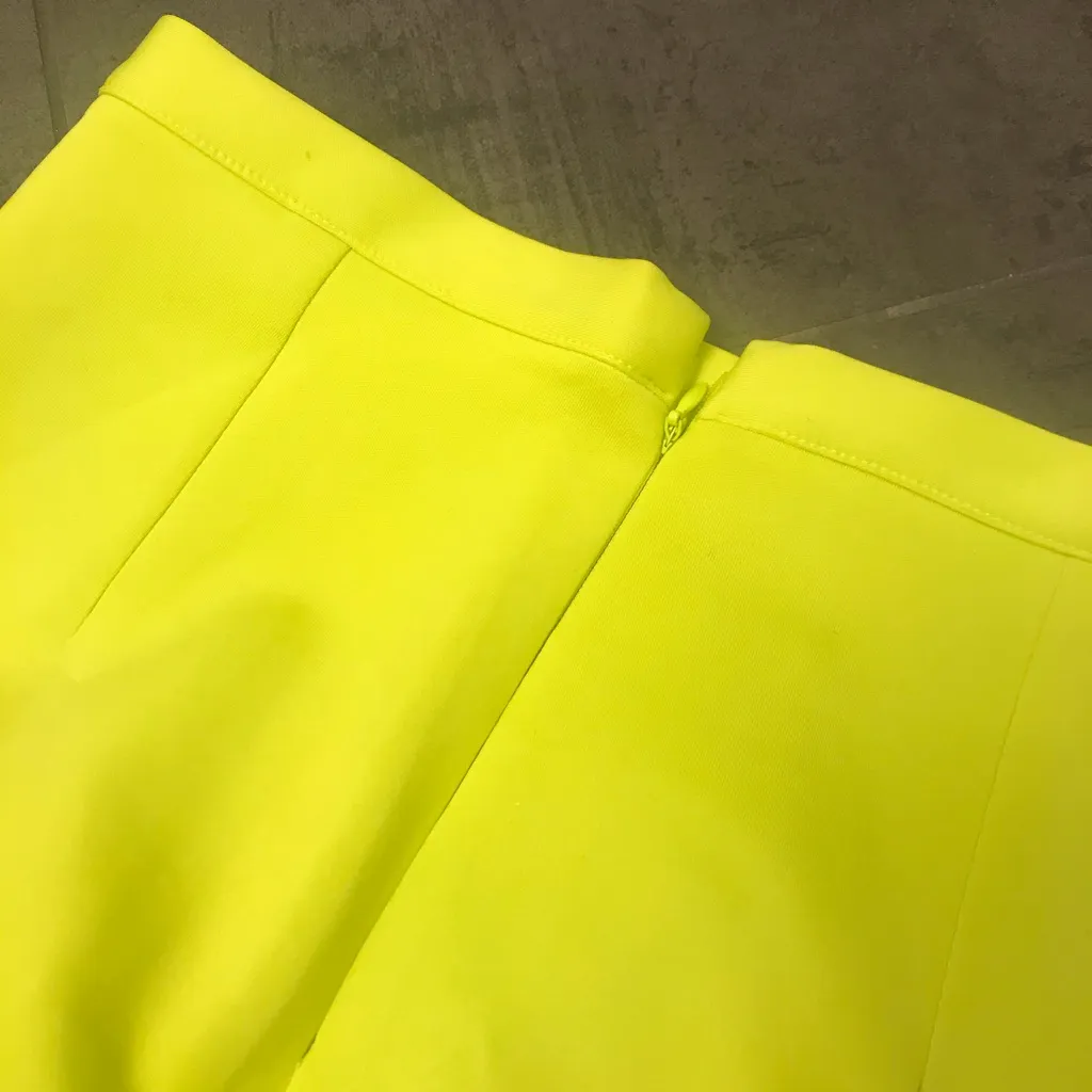 SPENSE PENCIL BRIGHT GREEN SKIRT S - Image 3
