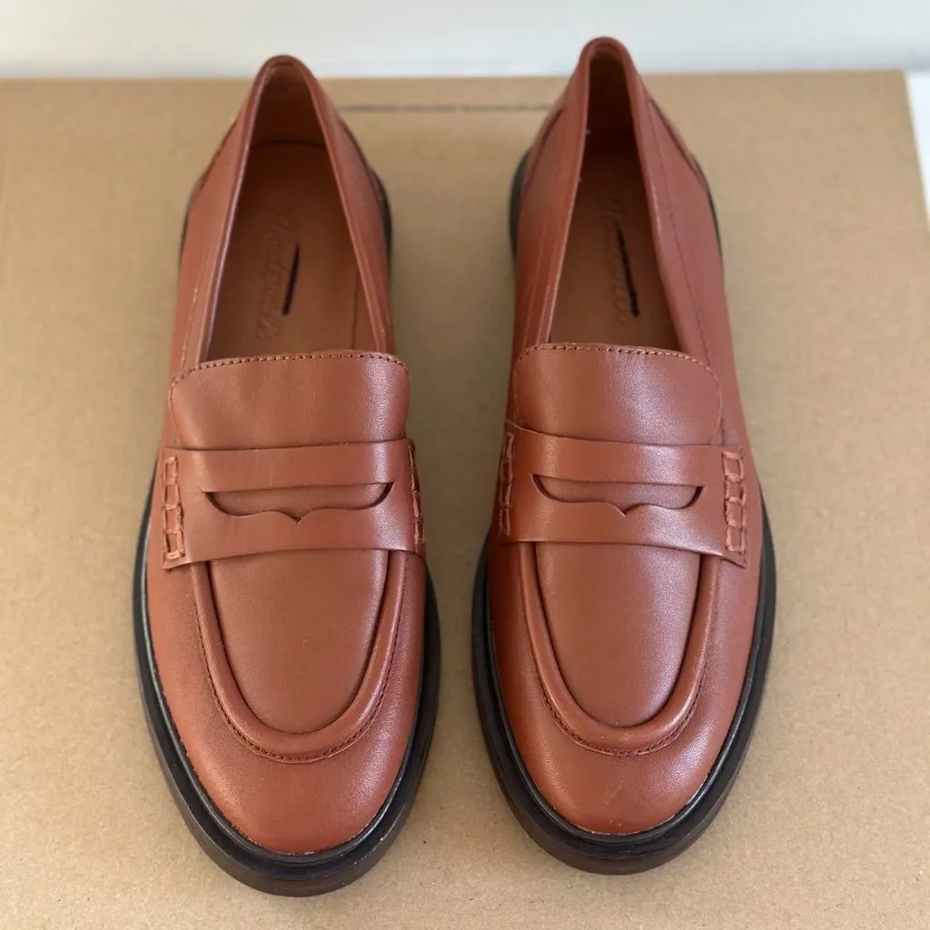 Madewell The Vernon Loafer in Dried Maple, Size 6 - Image 8