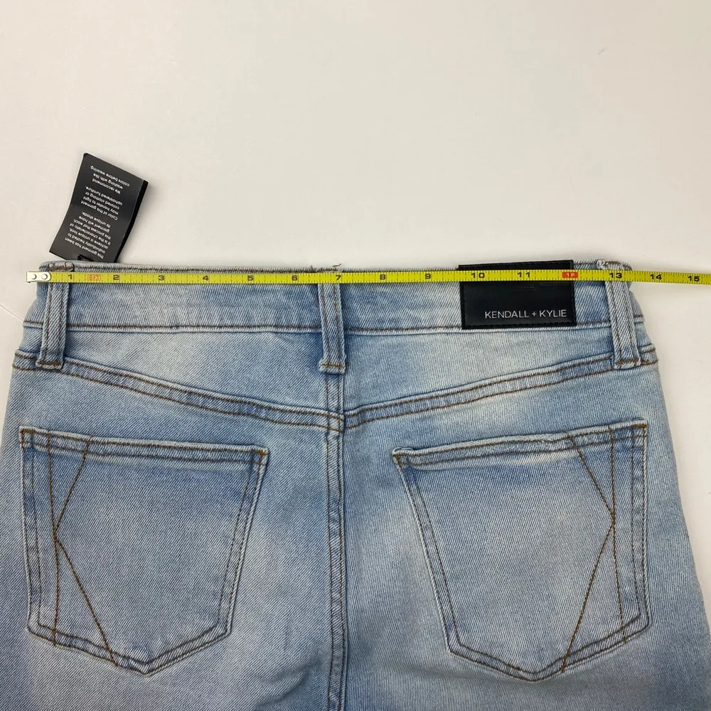 Kendall & Kylie The Ultra Babe Skinny Distressed Denim Jean NWT Size 5/27 junior - Image 7