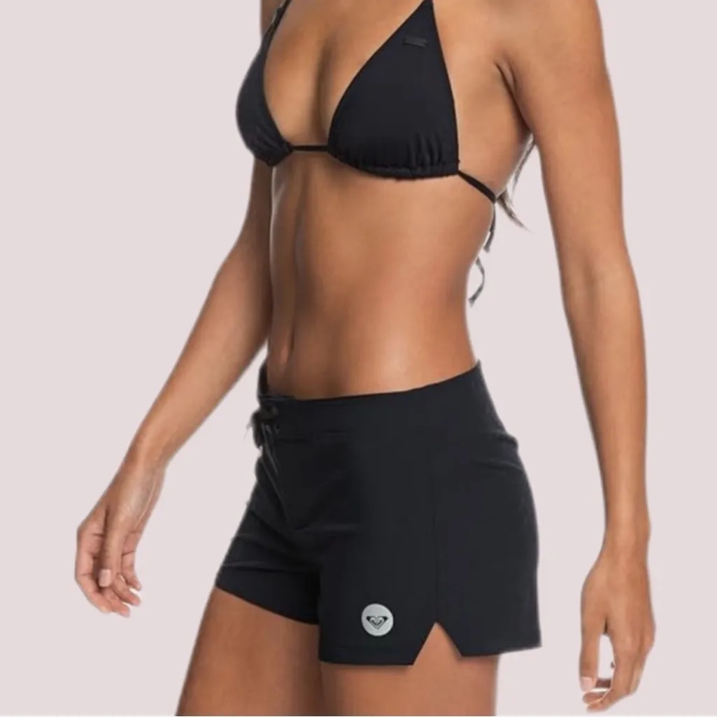 NWOT Roxy Black Board 2" Inseam– Quick Dry Swim Shorts - Small - Image 3