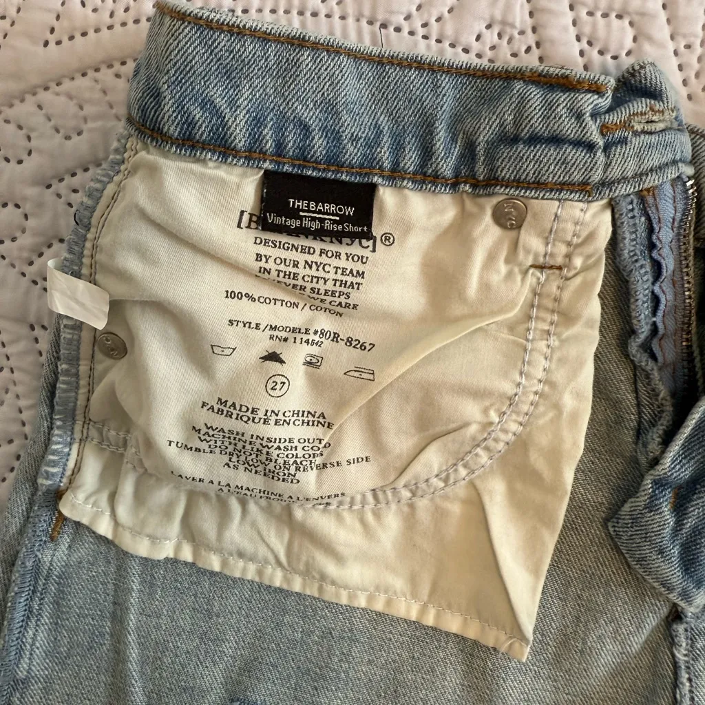 Blank NYC Vintage High-Rise Short - Image 7