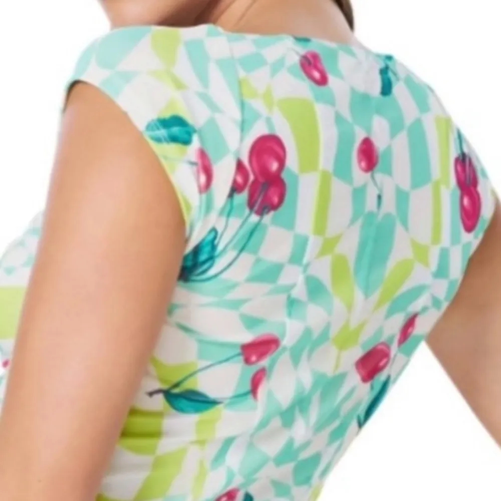 Revolve  Afrm Bradlee Corset Top Mint cherry crop Medium  NWT - Image 5